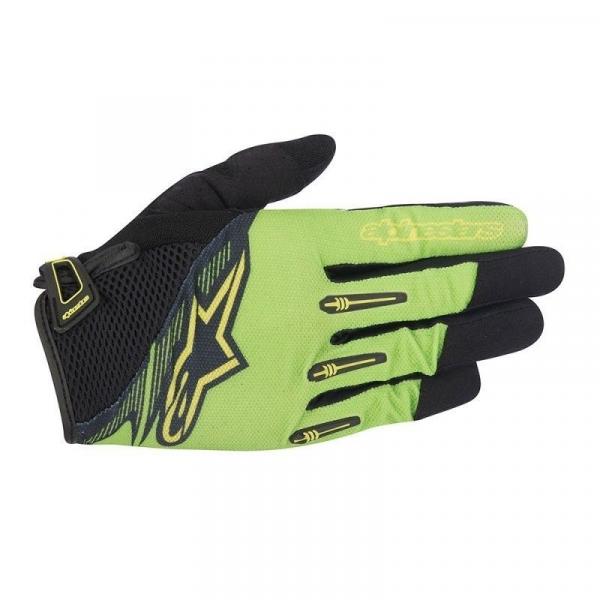 Rękawiczki Alpinestars FLOW bright green-black 1562115-611