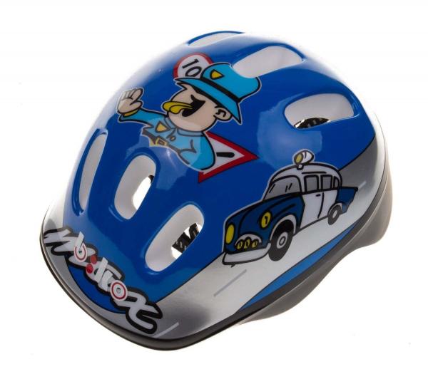 Kask Biko KID niebieski policja HM-BI108