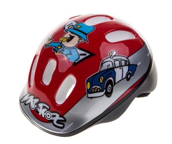 Kask Biko KID czerwony policja HM-BI109