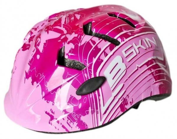 Kask B-Skin Kiddy Pro różówo-fioletowy