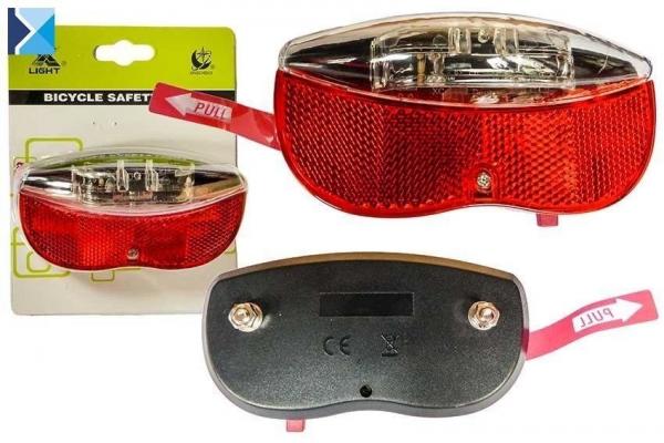 Lampa tylna na bagażnik XC Light - 986A 2 diody LED, na baterie