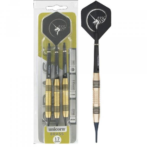 Rzutki Unicorn Core Brass darts 17g soft tip 03956