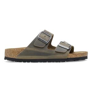 Klapki damskie Birkenstock Arizona LEOI Faded Khaki