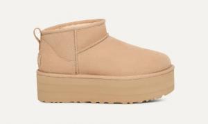 Buty zimowe damskie UGG W CLASSIC ULTRA MINI PLATFORM