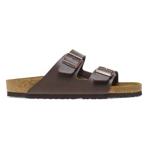 Klapki Unisex Birkenstock Arizona SFB BF Dark Brown