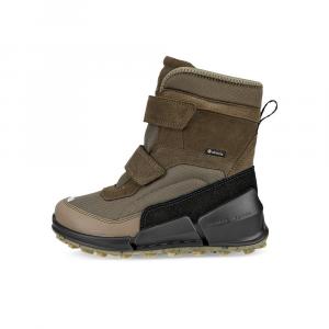 Śniegowce dziecięce czarne ECCO BIOM K2 MID-CUT BOOT