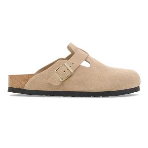 Klapki damskie BIRKENSTOCK Boston LEVE Sandcastle