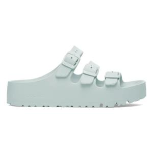 Klapki damskie Birkenstock Florida III Flex Platform EVA Surf Green
