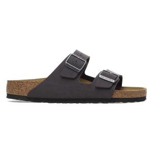 Klapki Unisex Birkenstock Arizona Birko-Flor Velvet Gray