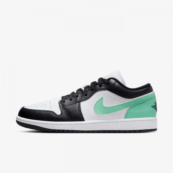Sneakersy damskie Nike Jordan 1 Low Green Glow