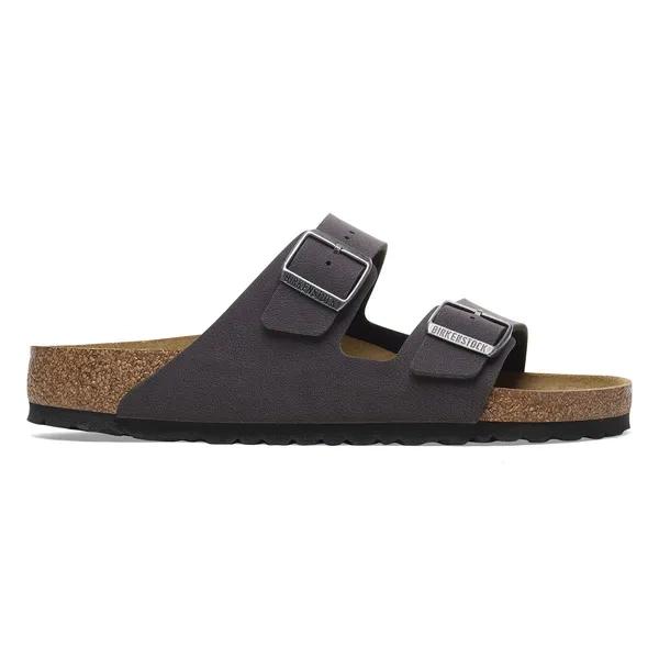 Klapki Unisex Birkenstock Arizona Birko-Flor Velvet Gray