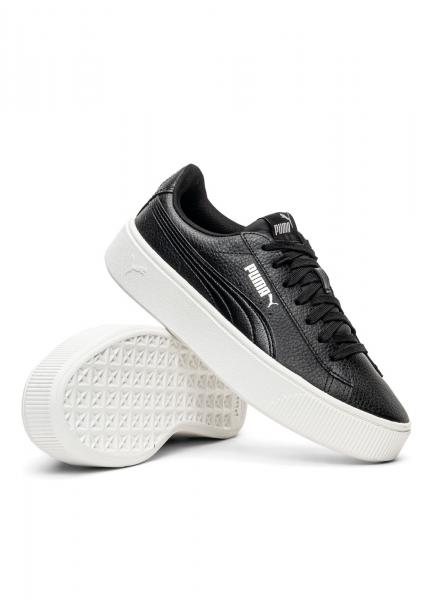 Buty sneakersy damskie Puma Vikky Stacked L Czarne