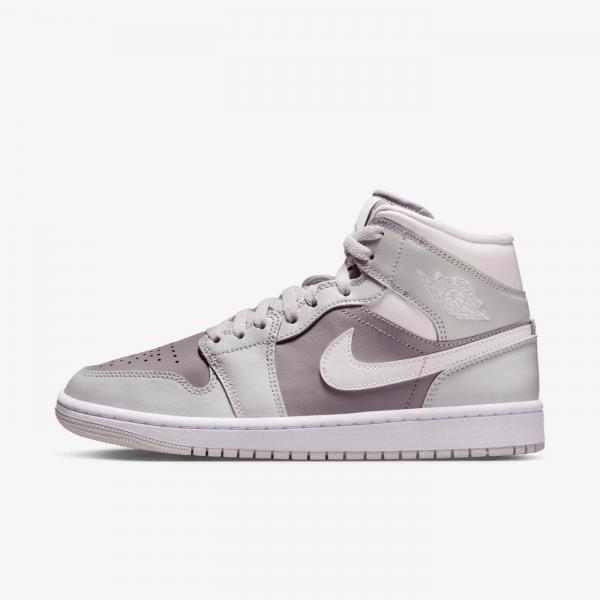 Sneakersy damskie Nike Air Jordan 1 Mid Photon Dust Atmosphere