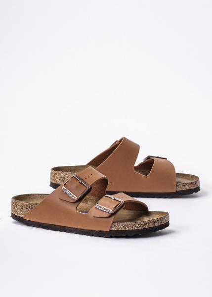 Klapki damskie brązowe Birkenstock Arizona BF
