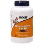 Now Foods Glukozamina z MSM - suplement diety 180 kaps.