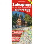 Zakopane i Tatry Polskie. Mapa