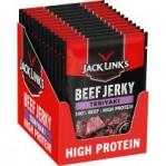 Jack Links Suszona wołowina protein Beef Jerky Teriyaki zgrzewka 12 x 25 g