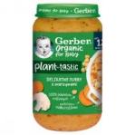 Gerber Organic Plant-tastic Obiadek delikatne curry z warzywami dla dzieci po 12 miesiącu Zestaw 3 x 250 g Bio