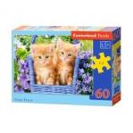 Puzzle 60 el. Ginger Kittens Castorland