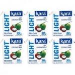 Kara Krem kokosowy light 11% UHT zestaw 6 x 200 ml