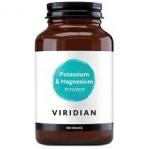 Viridian Potas i Magnez w proszku - suplement diety 150 g