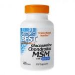 Doctors Best Glukozamina + Chondroityna + MSM - suplement diety 120 kaps.