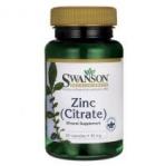 Swanson Zinc Citrate 30 mg Suplement diety 60 kaps.