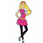 Sticker Boo Dekoracja ścienna - Barbie
