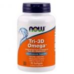 Now Foods Tri-3D Omega-3 Suplement diety 90 kaps.
