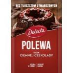 Delecta Polewa smak ciemnej czekolady 100 g