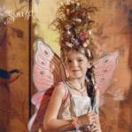 Souza! Kostium sukienka i skrzydła motyl wróżka Louanne 8-10 lata