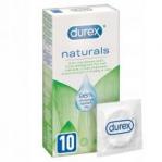 Durex Naturals cienkie prezerwatywy z lubrykantem stworzone z myślą o niej 10 szt.