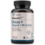 Pharmovit Potas + magnez + witamina B6 active Suplement diety 120 kaps.