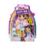 Barbie Extra Minis Mała lalka Kurtka nadruk krówka Brązowe włosy HKP90 Mattel