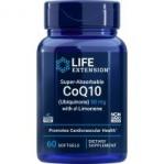 Life Extension Koenzym Q10 Ubichinon 50 mg + D-Limonen 100 mg Suplement diety 60 kaps.