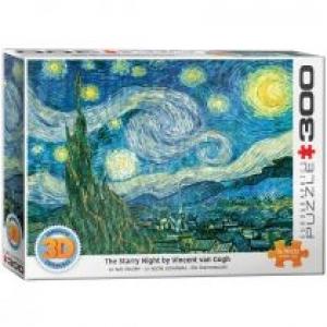 Puzzle 3D 300 el. Starry Night by van Gogh 6331-1204 Eurographics