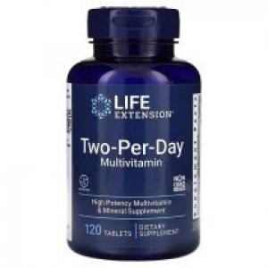 Life Extension Two-Per-Day Multivitamin Suplement diety 120 tab.