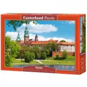 Puzzle 500 el. Wawel Royal Castle, Cracow, Poland Castorland