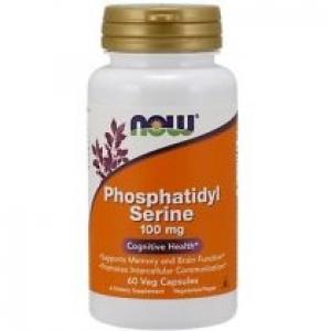 Now Foods Phosphatidyl Serine - Fosfatydyloseryna 100 mg Suplement diety 60 kaps.
