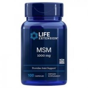 Life Extension Siarka MSM - Metylosulfonylometan Suplement diety 100 kaps.