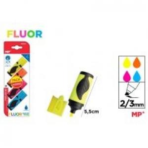 Mp Main Paper Zakreślacz fluorescencyjny mini 4 kolory