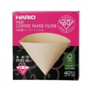 Hario Filtry papierowe Misarashi V60-01 40 szt.