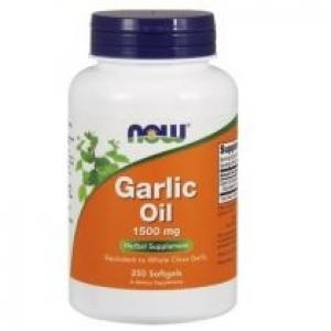 Now Foods Garlic Oil 3 mg Suplement diety 250 kaps.