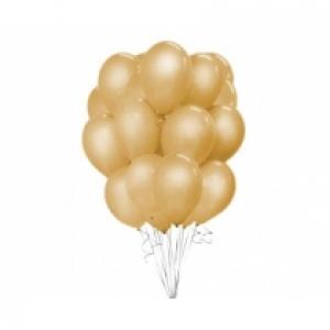 Godan Balony Beauty&Charm metaliczne 30 cm złote 50 szt.