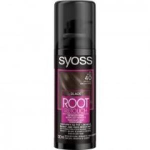 Syoss Root Retouch spray do maskowania odrostów Czarny 120 ml