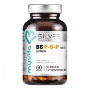 Myvita Silver Witamina B6 P-5-P Forte Suplement diety 60 kaps.