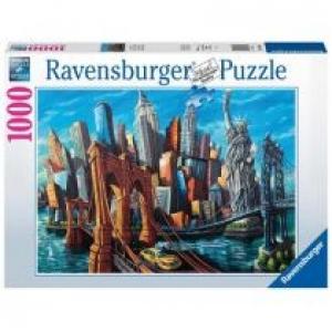 Puzzle 1000 el. Welcome to New York Ravensburger