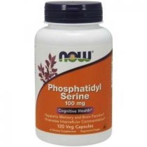 Now Foods Phosphatidyl Serine - Fosfatydyloseryna 100 mg Suplement diety 120 kaps.