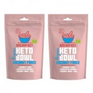 Diet-Food Alternatywa owsianki keto bowl o smaku kokosowym Zestaw 2 x 200 g Bio