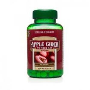Holland & Barrett Apple Cider Vinegar Suplement diety 200 tab.